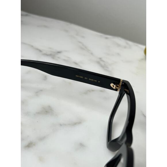 NEW Gucci GG1138O Black Eyeglasses Frames Unisex - Picture 9 of 9